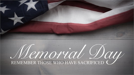 This Memorial Day…