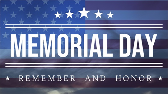 This Memorial Day….