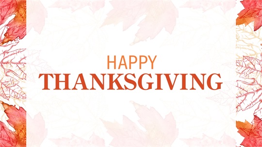 Happy Thanksgiving